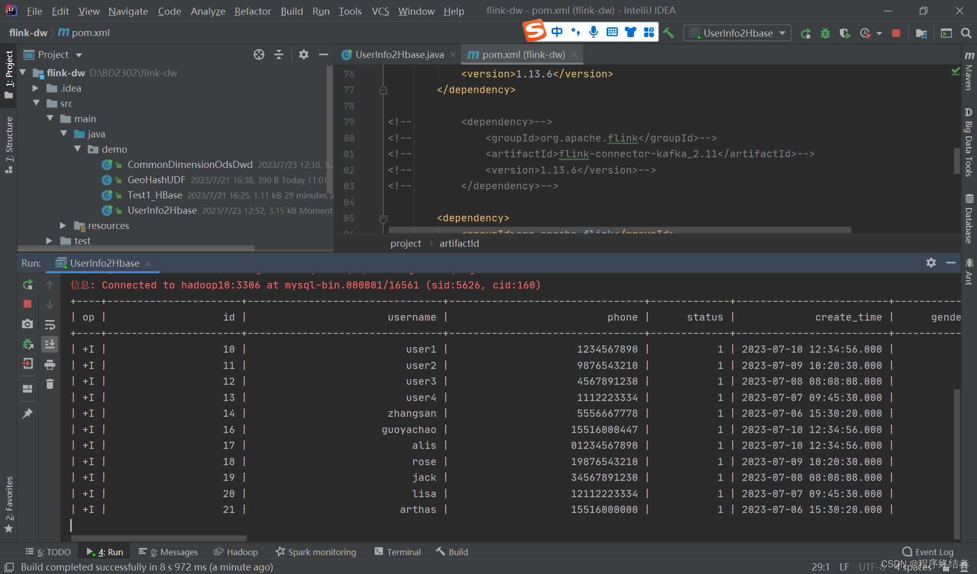 java客户端hbase表java初级工程师证书考试报名